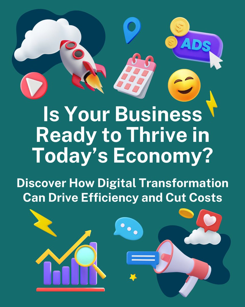 In uncertain times, businesses need to work smarter💡 

Digital transformation can cut costs &amp; boost efficiency—are you making the most of it? 🚀 Read more: targetintegration.com/en_gb/digital-… 

 #DigitalTransformation #BusinessGrowth #CostSavings
