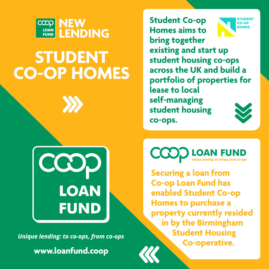 Our loan to Student Co-op Homes enabled the purchase of a property in Birmingham creating affordable student housing and tackling a fundamentally broken student housing market.
Read the case study: 
loanfund.coop/case-study-stu…