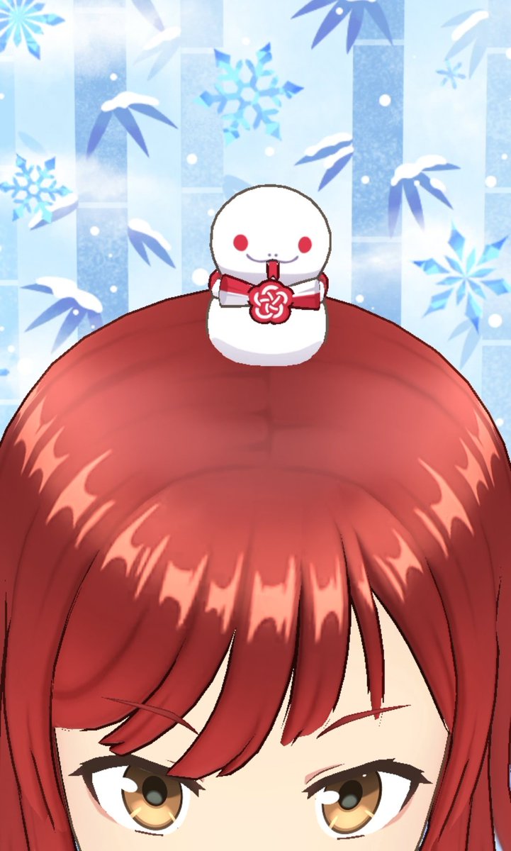 _asa1119's tweet photo. 試しにガチャやってみたら出てきたのはこの子でした(スクショは試着画面) https://t.co/qMprWpHQq4