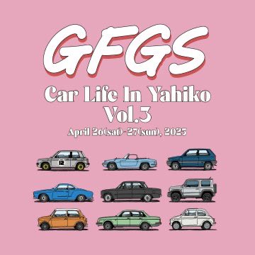 youngmaster_jp's tweet photo. GFGS CarLife In Yahiko vol.3

4.26(土)-27(日)
10:00-15:00・両日
西蒲原郡弥彦村 「ヤホール」にて

1980's~2010's製を中心とした丸目（四角目）の可愛いクルマ、パイクカーの展示イベントにてYOUNG MASTERとロックンロール放送室でBGM担当します

只今エントリー募集中
https://t.co/KLdpaoqYRk https://t.co/xHQ0Em7XOg