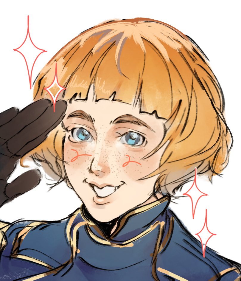 Cyn1cal_1's tweet photo. Officer Nolen🫡 
#MaddieNolen #Arcane #arcanefanart https://t.co/KV3lKvl03M