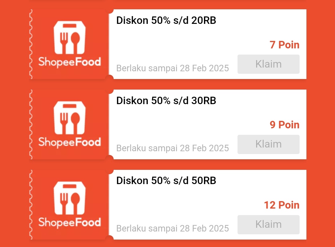 Yuk main misi ShopeeFood
Bagikan disini 👇🏻

ShopeeFood Mission:
s.shopee.co.id/9f5gpOMqmg