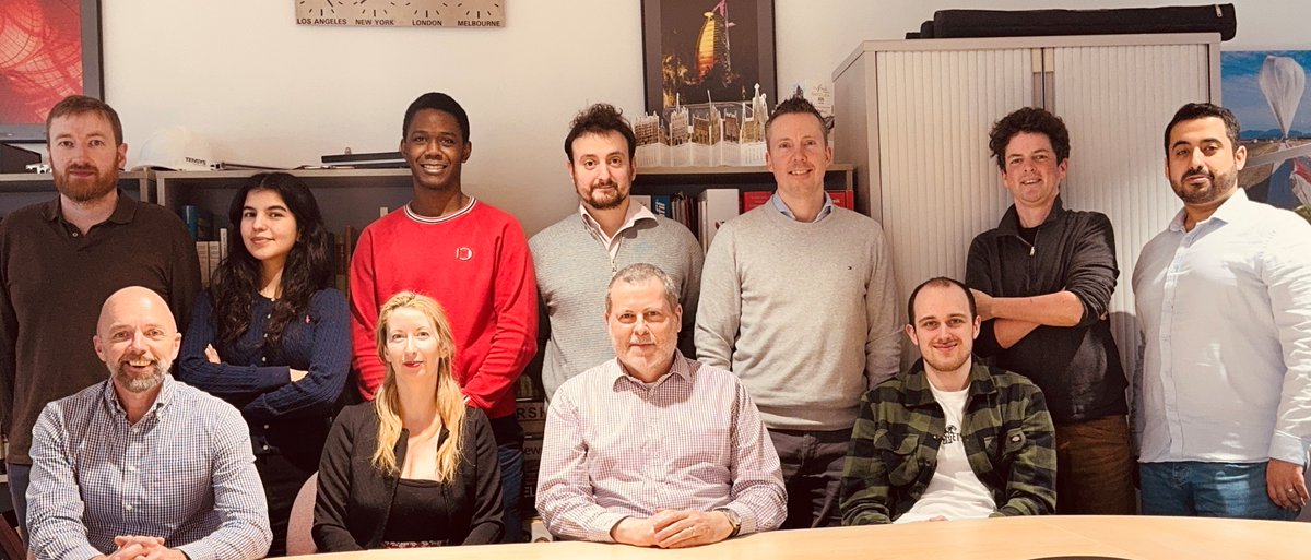 TensysDesign's tweet image. Welcoming Director Sean Lavelle back after six months of treatment—a year after Adam Bown’s return—is a reminder of the incredible work by specialist doctors, nurses, and researchers fighting cancer across the country. Thank you for saving lives! @RUHBath  @macmillancancer @CR_UK