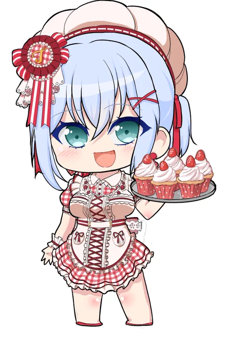 ましろちゃ(弾む息、冬に染まって衣装)#bandoriart 