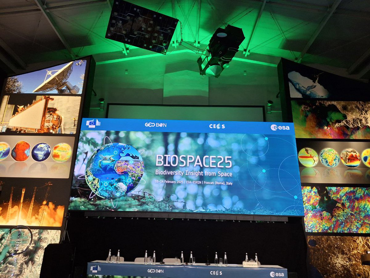 Elnaz Neinavaz (@elnazneinavaz) on Twitter photo #BioSpace25 has just kicked off! Looking forward to a lot of extraordinary discussions.
<a href="/FacultyITC/">Faculty ITC | University of Twente</a> ,<a href="/NRS_ITC/">ITC Faculty | Natural Resources Department</a> delegation has participated in various capacities, giving presentations, and holding workshops. <a href="/ESA_EO/">ESA Earth Observation</a>
<a href="/obsgession_/">OBSGESSION</a> <a href="/DarvishRoshanak/">Roshanak Darvishzadeh</a> <a href="/MonSat39638773/">Margarita Huesca</a> <a href="/wietekewillemen/">Wieteke (Louise) Willemen</a> #BioSpace25 has just kicked off! Looking forward to a lot of extraordinary discussions.
<a href="/FacultyITC/">Faculty ITC | University of Twente</a> ,<a href="/NRS_ITC/">ITC Faculty | Natural Resources Department</a> delegation has participated in various capacities, giving presentations, and holding workshops. <a href="/ESA_EO/">ESA Earth Observation</a>
<a href="/obsgession_/">OBSGESSION</a> <a href="/DarvishRoshanak/">Roshanak Darvishzadeh</a> <a href="/MonSat39638773/">Margarita Huesca</a> <a href="/wietekewillemen/">Wieteke (Louise) Willemen</a>