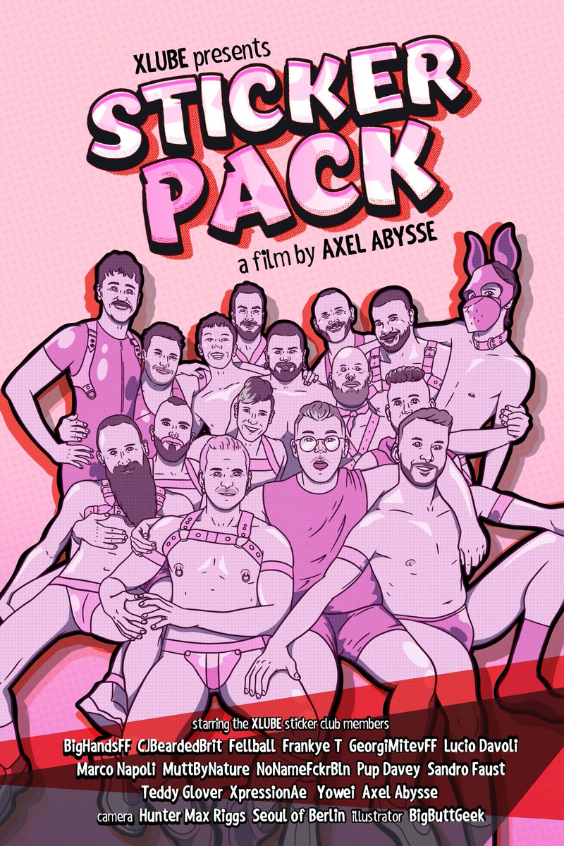 SandroFFaust's tweet photo. Out on Valentine’s Day!
 
@xlube presents: “Sticker Pack”

with @theaxelabysse @Bighandsff @CJBeardedBrit @fuckartberlin @frankyehrdck @GeorgiMitevFF @fetishdomberlin @NoNamefckrBln @MarcoNapoliXXX @muttbynature @PupperDavey @SandroFFaust
@TeddyGloverFF @XpressionAe @yukiyukihsu
Poster by @bigbuttgeek 

https://t.co/yTxju1abcR