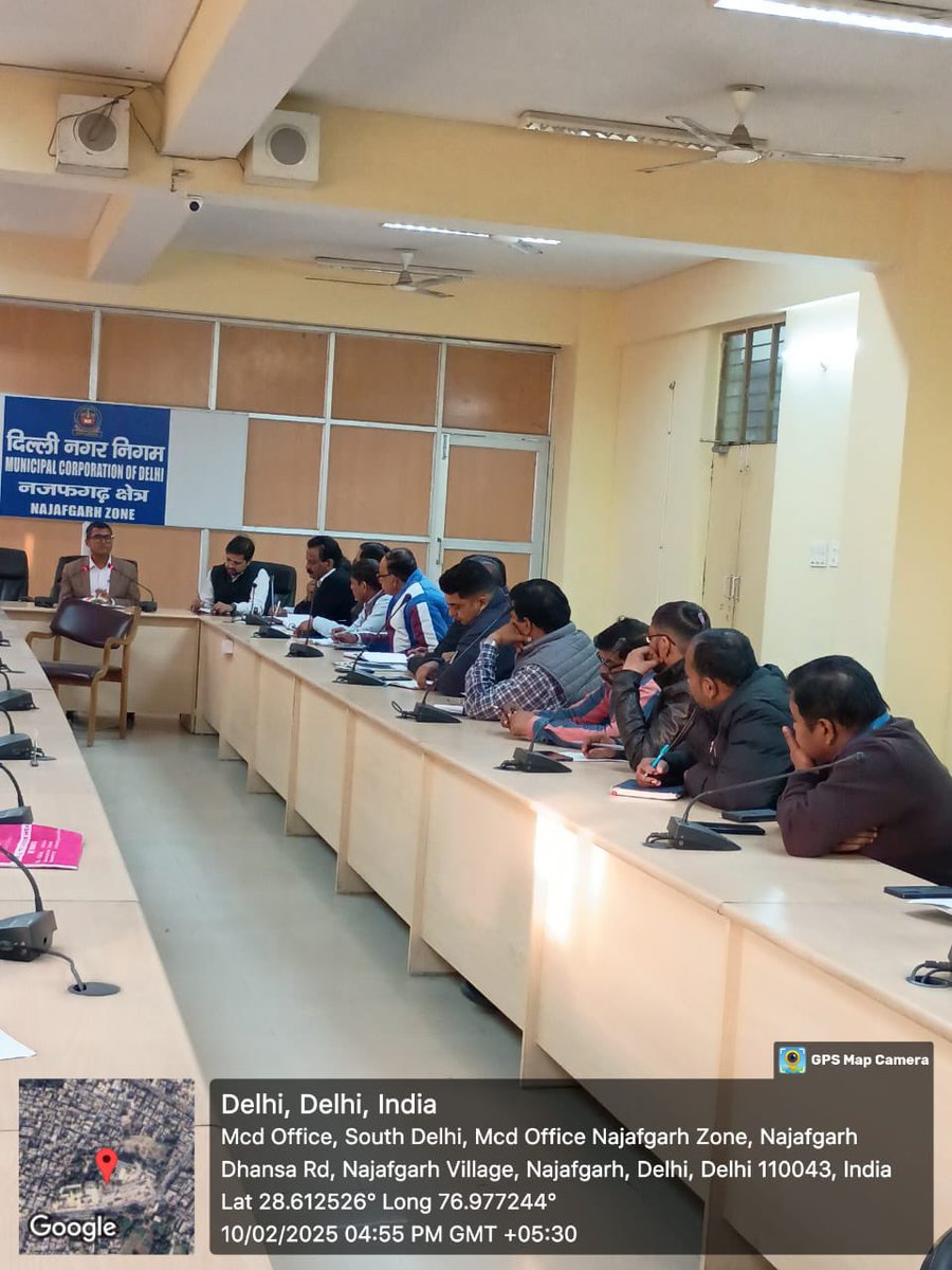 Dy Commissioner, Najafgarh Zone, MCD (@dc_ngzmcd) on Twitter photo Meeting under the chairmanship of Dy. Commissioner, Najafgarh Zone to review the issues related to Swachhata Sarvekshan.
<a href="/AshwaniKumar_92/">Ashwani Kumar</a>
<a href="/MCD_Delhi/">Municipal Corporation of Delhi</a>
<a href="/SBM_MCD/">Swachh Survekshan MCD</a>
<a href="/MoHUA_India/">Ministry of Housing and Urban Affairs</a> Meeting under the chairmanship of Dy. Commissioner, Najafgarh Zone to review the issues related to Swachhata Sarvekshan.
<a href="/AshwaniKumar_92/">Ashwani Kumar</a>
<a href="/MCD_Delhi/">Municipal Corporation of Delhi</a>
<a href="/SBM_MCD/">Swachh Survekshan MCD</a>
<a href="/MoHUA_India/">Ministry of Housing and Urban Affairs</a>