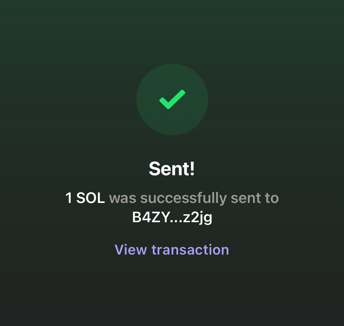 Sent! 

Who is next?