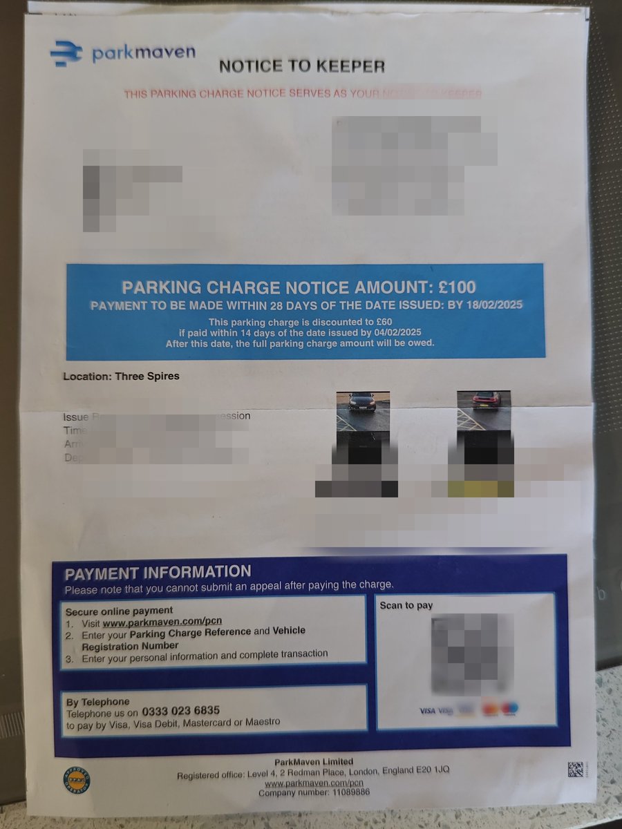 ErasmusMerkin's tweet photo. Hey @PoGo_Charge, I used you to charge our EV and got an unexpected present.

What's the point of your EV charging stations when get a PCN when you use them? There was no signage on the charger saying you have to pay to park whilst charging. 

Predatory behaviour. https://t.co/vQeeCOtU4I