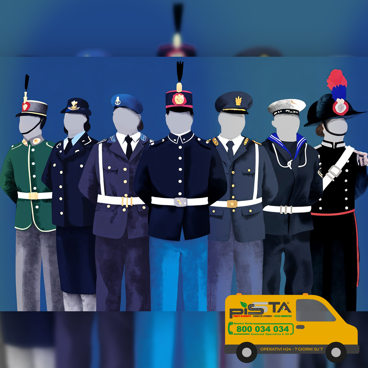 🟡 Forze dell’Ordine: Pilastri Invisibili della Nostra Sicurezza

Dietro ogni divisa ci sono volti, storie e sacrifici. Uomini e donne che, con coraggio e dedizione, proteggono la sicurezza e la legalità delle nostre comunità.
Il rispetto non è opzionale, ma fondamentale.
#PISSTA
