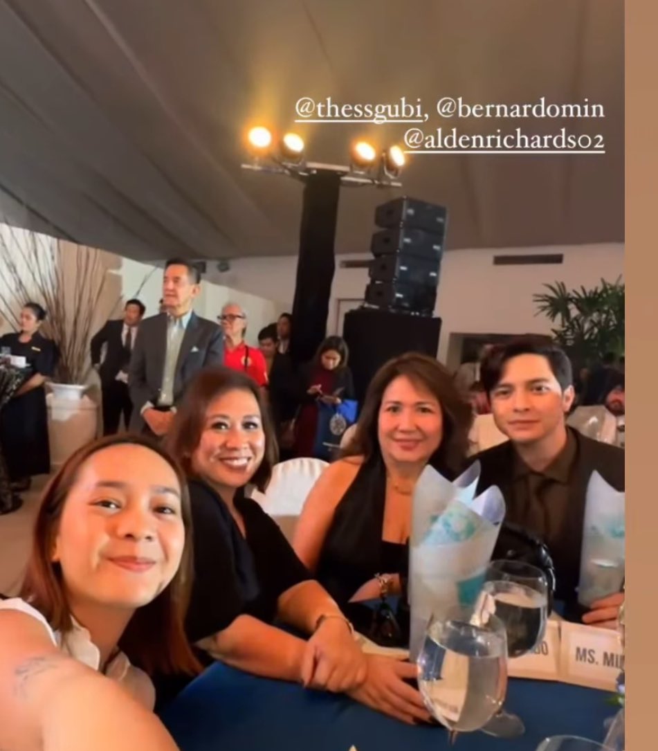 ujiminphile's tweet photo. Alden with Tita Min 🥰💖

Congratulations again @bernardokath @aldenrichards02 https://t.co/iDF72ZzBGd