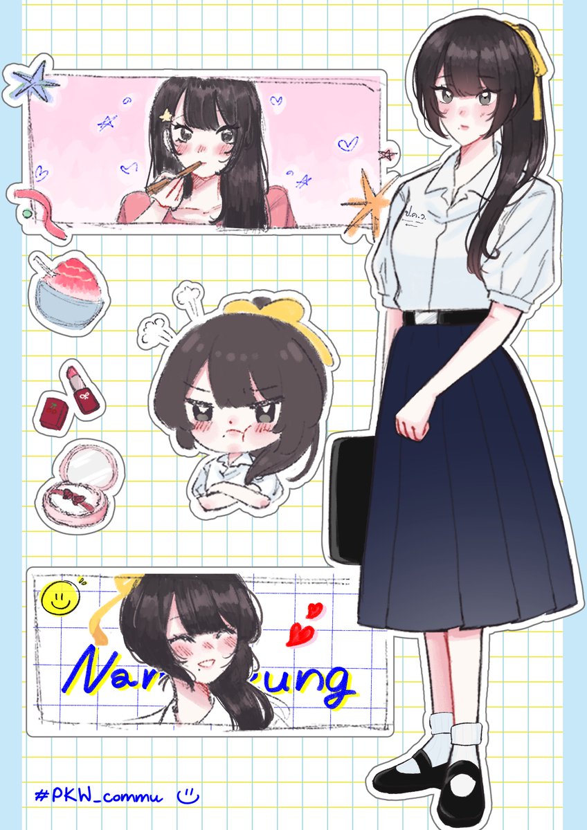 Namneung_PKW's tweet photo. 📍 for #PKW_commu 

เพชรน้ำหนึ่ง แซ่เพ้ง — น้ำหนึ่ง
ม.6/6 — ศิลป์ - คำนวณ | ชมรมวารสารโรงเรียน

˖ ࣪ ⊹ ──୨───୨୧───୧── ⊹ ࣪ ˖

 —; Doc on bio 
—; chit chat, co, role, make friends, flirt : 💌24/7 okie! https://t.co/Mgfrof1OHK