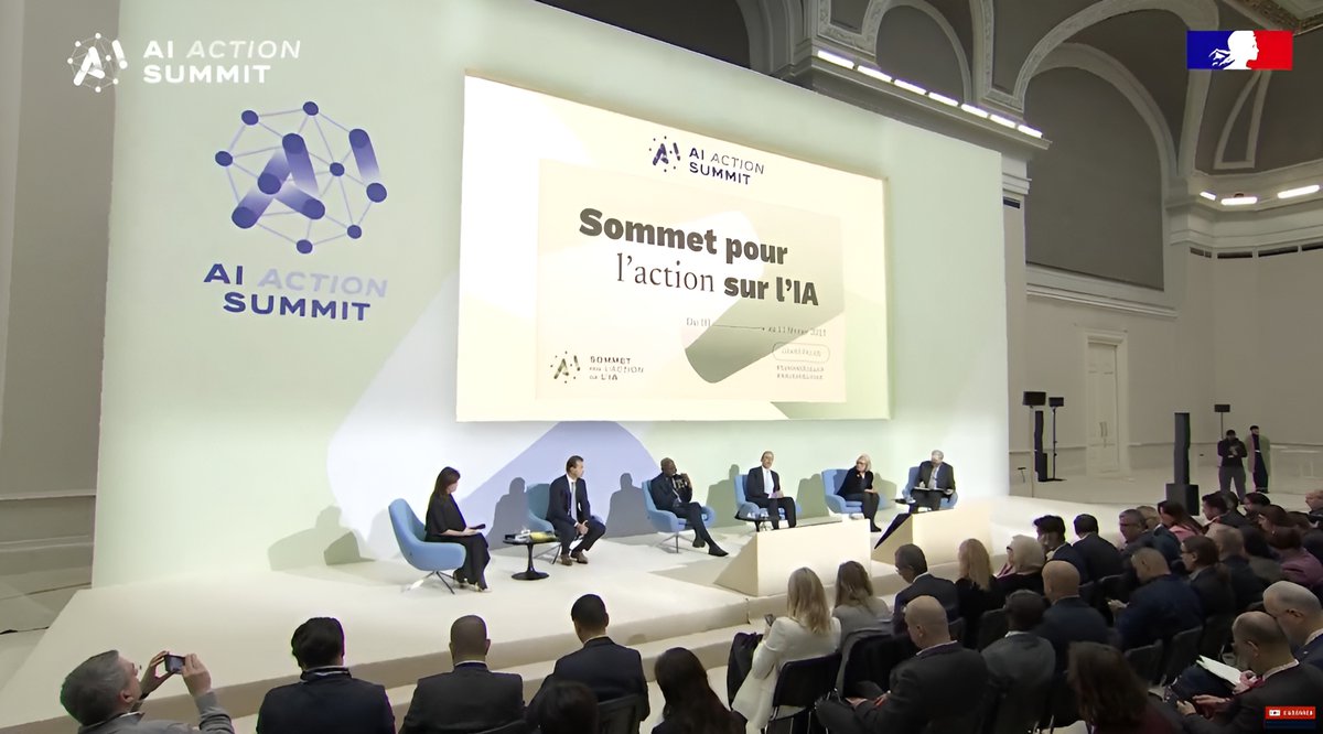 Organisation internationale du Travail (@oitinfo) on Twitter photo 🔔L'#IA transforme le #travail : comment anticiper, former & protéger
⚠️Le vrai défi ? Maîtriser la technologie pour servir l'humain, pas l'inverse.
🔷Dialogue et compétences ↗️ = la clé du succès !
ℹ️ tinyurl.com/4jb4z8sz #SommetActionIA
<a href="/GilbertFHoungbo/">Gilbert F. Houngbo</a> <a href="/SdeCourcelles/">Sana de Courcelles</a> 🔔L'#IA transforme le #travail : comment anticiper, former & protéger
⚠️Le vrai défi ? Maîtriser la technologie pour servir l'humain, pas l'inverse.
🔷Dialogue et compétences ↗️ = la clé du succès !
ℹ️ tinyurl.com/4jb4z8sz #SommetActionIA
<a href="/GilbertFHoungbo/">Gilbert F. Houngbo</a> <a href="/SdeCourcelles/">Sana de Courcelles</a>