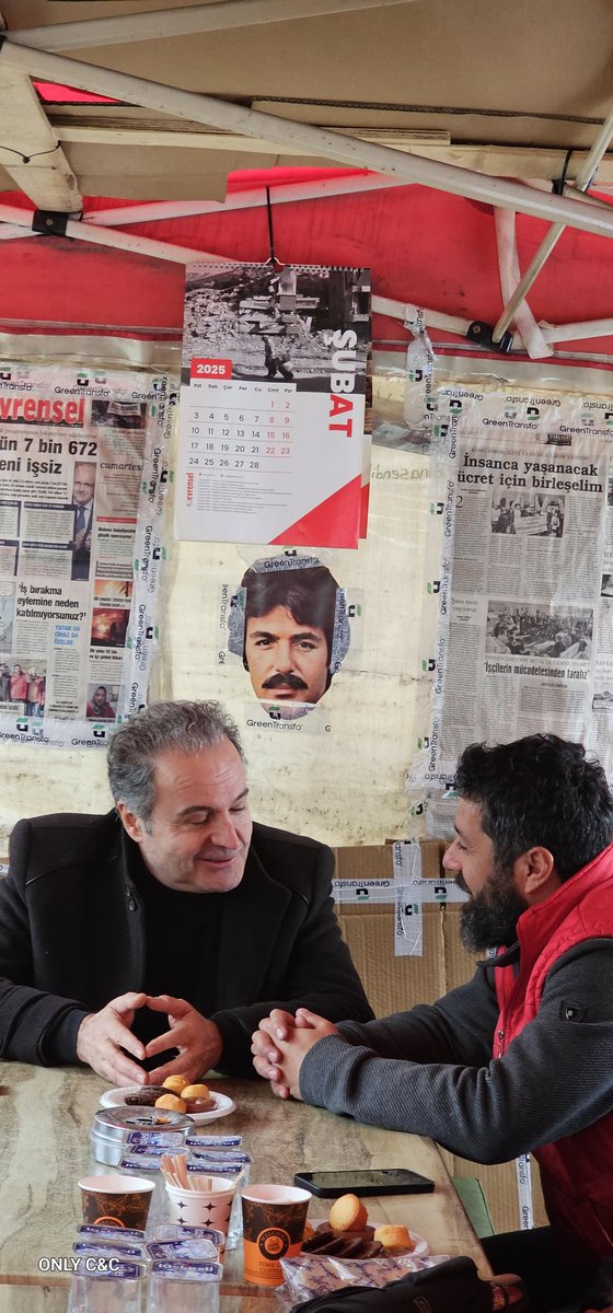 Green Transfo Energy İşçileri Grevlerinin 48. Gününde İşçi Sınıfının Abisi, Emekçinin Sesi Syn. Milletvekilimiz İskender Bayhan Grev Çadırımızı Ziyaret Etti.
Birleşe Birleşe Kazanacağız ✊ 
#GreenTransfoEnergy
