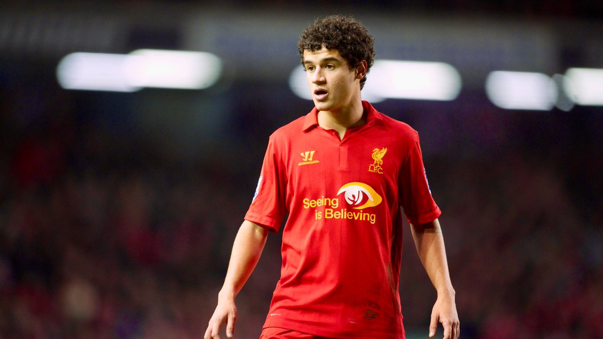 LFC's tweet photo. Philippe Coutinho made his Reds debut 12 years ago 🇧🇷💫 https://t.co/yFgB47Q5Y7