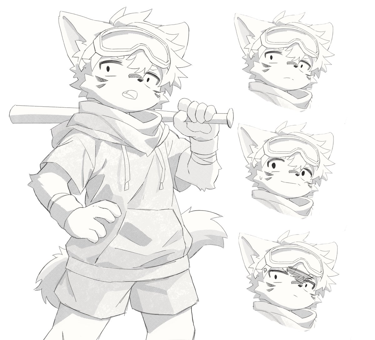 “…干嘛，不服气？”
“…严肃点。”