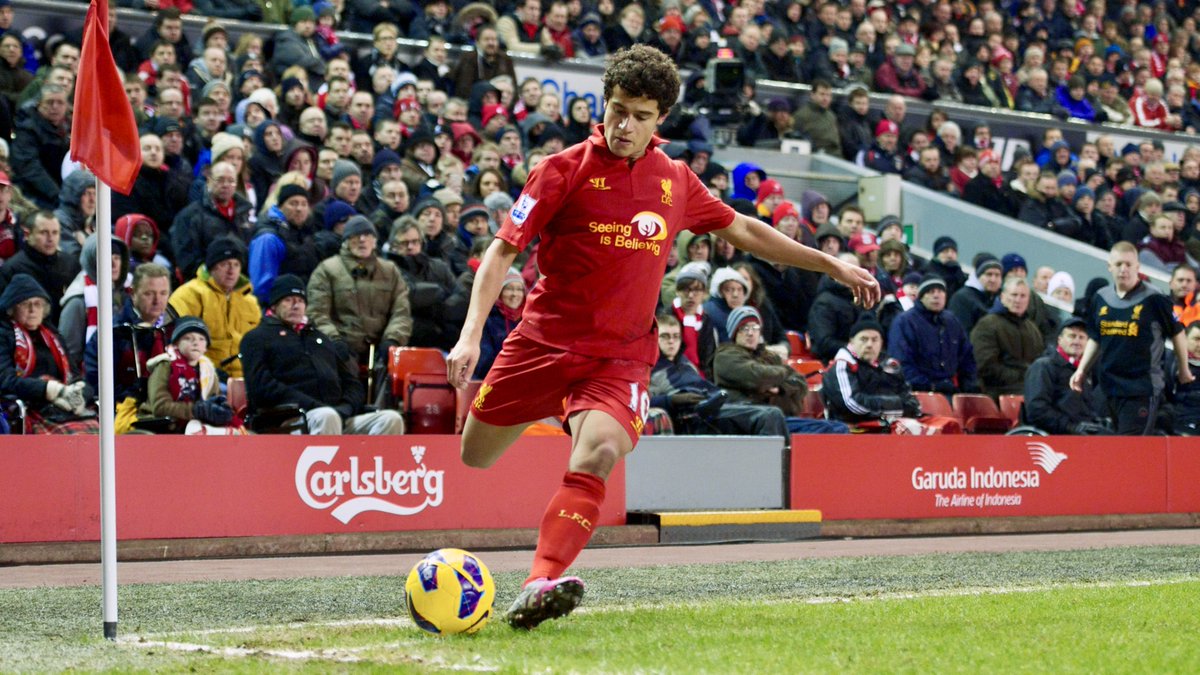 LFC's tweet photo. Philippe Coutinho made his Reds debut 12 years ago 🇧🇷💫 https://t.co/yFgB47Q5Y7