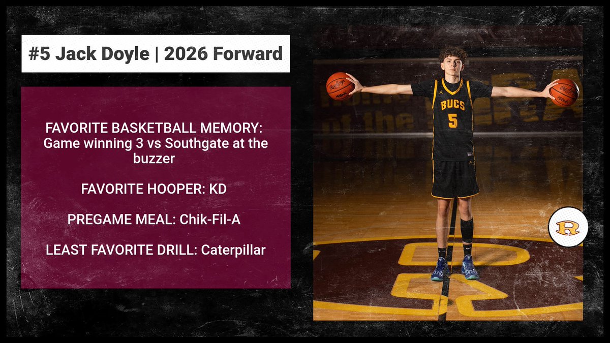 Happy Monday... #GetToKnow continues with #5. Need a big shot? Call Jack Doyle!

#GoBucs #ShiftyJack