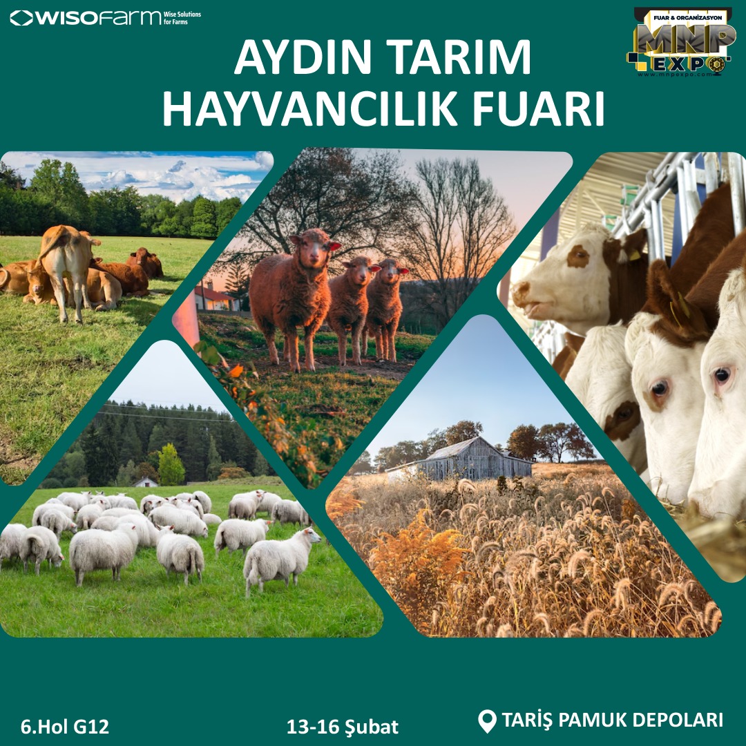 wisofarm's tweet photo. 13 Şubat - 16 Şubat Tarihinde Gerçekleşecek Olan Aydın Tarım Fuarımıza Davetlisiniz...

#wisofarm #wisesolutionsforfarms #tarım #tarimfuari #aydıntarımfuarı #mnpexpo https://t.co/X3Lo5u6ZzU