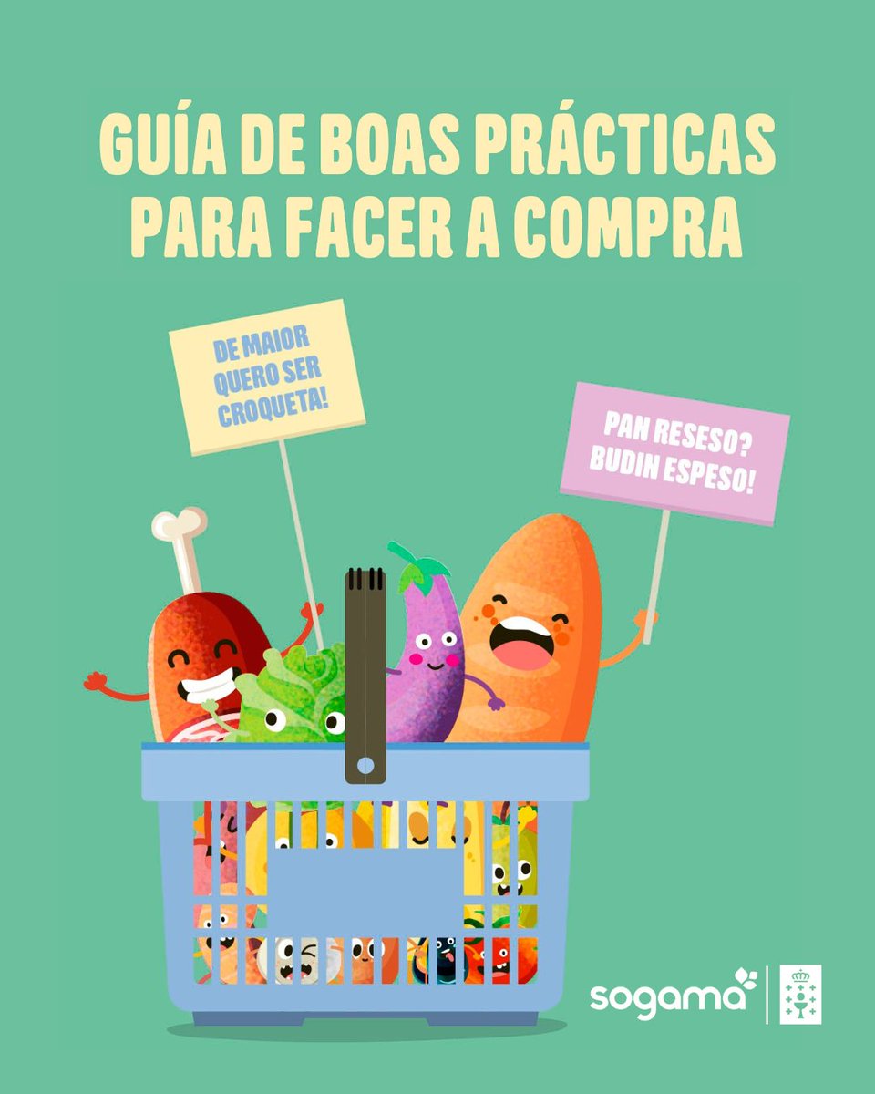 SogamaXunta's tweet image. 🛒♻️ Compra con cabeza!

✅ Fai unha lista e evita compras impulsivas
✅ Compara prezos por unidade/peso
✅ Escolle produtos de tempada e proximidade
✅ Apoia o comercio local

📥 Descarga a guía completa aquí 👉 s.mtrbio.com/oxaphdvaeg

#CompraResponsable #MenosResiduos