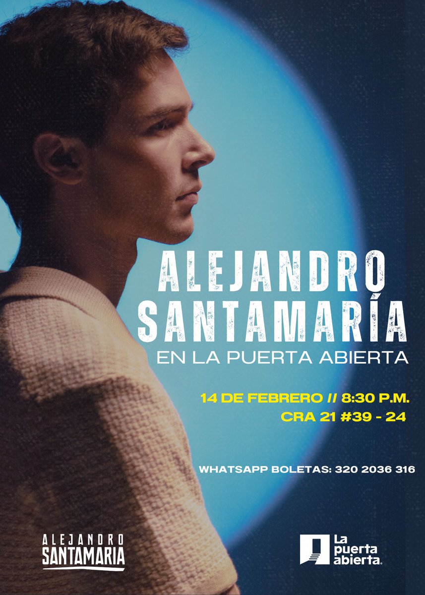 Alejandro Santamaría tweet media