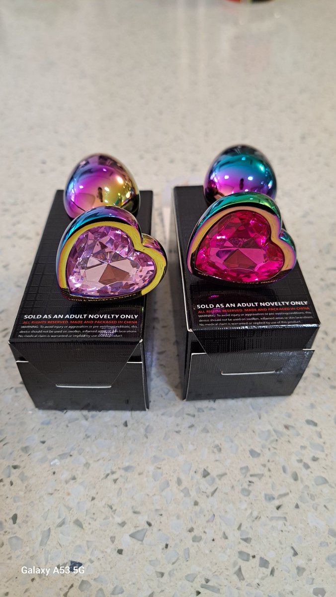 Llegaron los plug anal tipo joyas 🔥😈❤️🍑