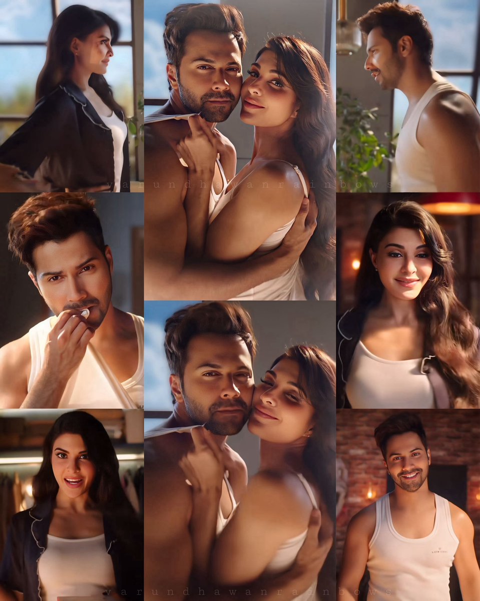 varunrainbows's tweet photo. OMG! โค๏ธ Varun & Jacqueline are back with their magic in the new Lux Cozi ad! ๐ฅ Their chemistry is pure fire, and seeing them together again is a treat for all fans! โจ๐ @Varun_dvn @Asli_Jacqueline
#VarunDhawan #JacquelineFernandez #LuxCozi #Vd #Vdee #VarunXJacqueline #Dynamic https://t.co/Nyp4Rpl5FS