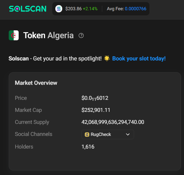 Algeria_CTO's tweet photo. 🇩🇿 🏜️ @TwitteAlgerie
🇩🇿$ALGERIA SURPASSED 1600 HOLDERS 

NEXT TARGET 5000 HOLDERS SOON 🔥🔥🔥🔼🔼🔼🔼

IT'S TIME TO BUY AND MAKE BIG MONEY 10 MILLION MCAP LOADING💎💎💎💯💯💥💥💥🚀🚀⚡️⚡️⚡️
https://t.co/QYPkatMlzG

AU64hyMPZ84pZeTnyT3xQkREV32XRfGDzVYQUzUgtGhE https://t.co/rOOlZyOVm6