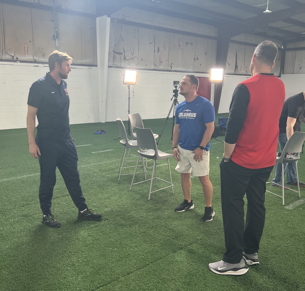 Rex Castillo (@rexcastillotv) on Twitter photo Honored to work on this this project with <a href="/DrewPlatta/">Drew</a> & we got some special coming up. A conversation about #flagfootball in the Chattahoochee Valley, with 3 of the best coaches in the area. <a href="/CentralRedDevil/">Central High School</a> <a href="/CHS_GA/">Columbus High School</a> & <a href="/pacelli_sports/">Pacelli Sports</a>
Stay tuned! <a href="/WRBLSports/">WRBL News 3 Sports</a> <a href="/NFLFLAG/">NFL FLAG</a> <a href="/NFL/">NFL</a> Honored to work on this this project with <a href="/DrewPlatta/">Drew</a> & we got some special coming up. A conversation about #flagfootball in the Chattahoochee Valley, with 3 of the best coaches in the area. <a href="/CentralRedDevil/">Central High School</a> <a href="/CHS_GA/">Columbus High School</a> & <a href="/pacelli_sports/">Pacelli Sports</a>
Stay tuned! <a href="/WRBLSports/">WRBL News 3 Sports</a> <a href="/NFLFLAG/">NFL FLAG</a> <a href="/NFL/">NFL</a>
