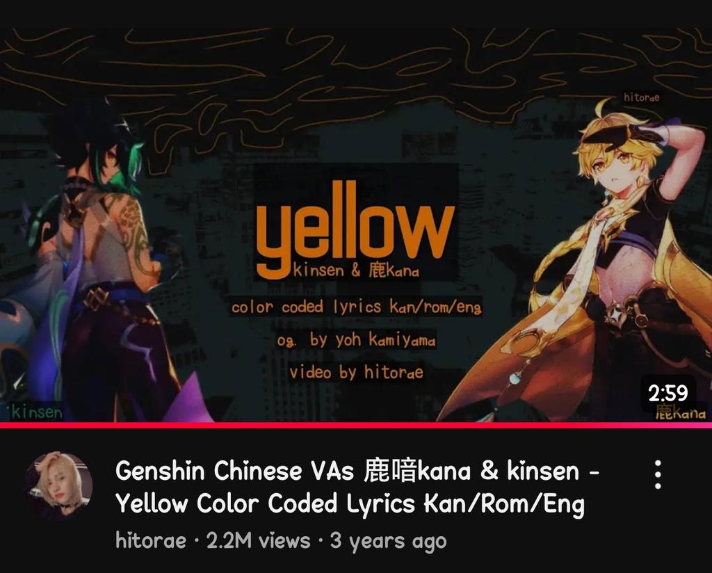 I miss this era(?) of Genshin CN VAs ngl 😞