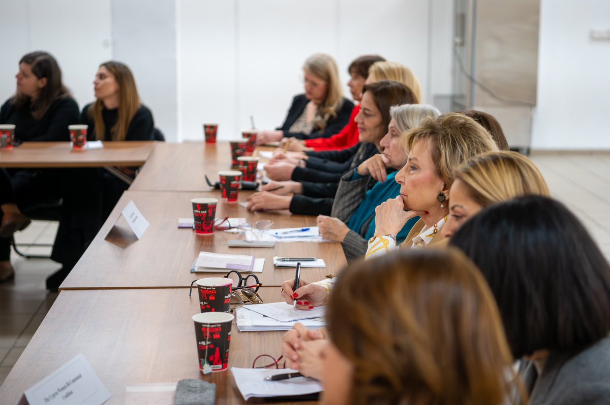 Emphasizing the crucial role of women in peacemaking, <a href="/UNDPPA/">UN Political and Peacebuilding Affairs</a> USG <a href="/DicarloRosemary/">Rosemary A. DiCarlo</a> and top <a href="/UN/">United Nations</a> official in #Cyprus, Colin Stewart, met with Cyprus Women Bi-communal Coalition @CYPWBC, #KIIF, #GAT, #HAD, #MediterraneanWomenMediatorsNetwork–Cyprus &amp; #WomenWalkandTalk.