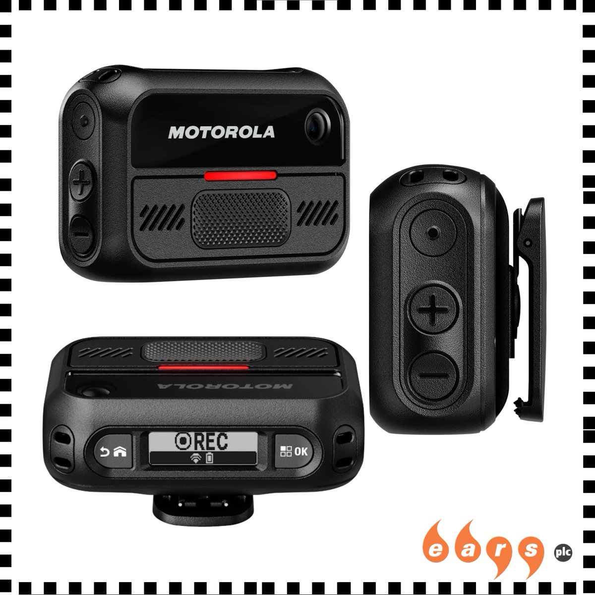 EARSplc's tweet image. Introducing The New Motorola V200 Body Camera

Learn more; earsplc.com/product/new-mo…

Contact Us Now for A Quote Or Further Enquiry
+44 (0) 20 8964 6699
info@earsplc.com

#earsplc #communication #radiocommunication #walkietalkie