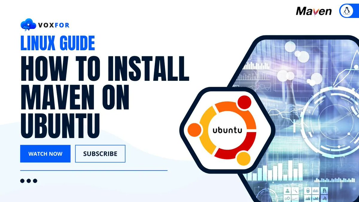 voxfor1's tweet image. Install Apache Maven on Ubuntu in Minutes! 🚀

Need to set up Apache Maven for Java development on Ubuntu? This step-by-step guide simplifies the process!

🔗 Full tutorial: youtu.be/X-WTZwIFEio

#ApacheMaven #Ubuntu #JavaDevelopment #BuildAutomation #LinuxTutorial #CLI