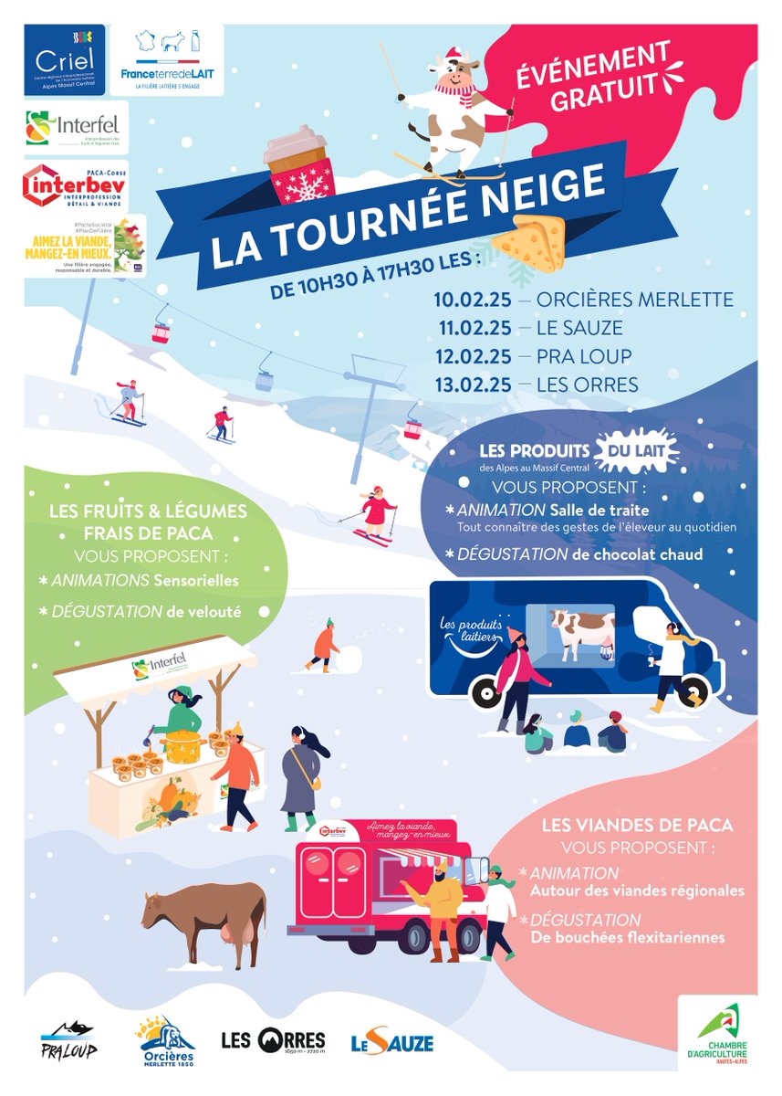 Les produits laitiers des Alpes au Massif-Central tweet media