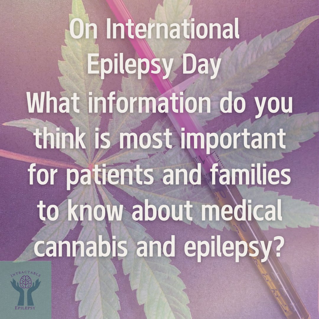 This International Epilepsy Day, we invite families affected by intractable epilepsy to share your experiences with medicinal cannabis. Your stories can help others facing similar challenges. Join us in raising awareness! #InternationalEpilepsyDay 

intractable.org.uk