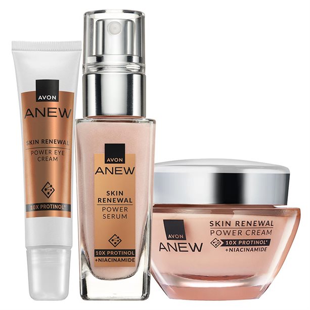 jl_author's tweet image. Anew Protinol™ Power Trio

WAS £37.50
You save £25.50
Now £63.00 

 shopwithmyrep.co.uk/product/24558/…

All you need to know:

1 x Anew Skin Renewal Power Eye Cream 15ml.
1 x Anew Skin Renewal Power Serum 30ml.
1 x Anew Skin Renewal Power Cream 50ml.  
#avon #protinol #powertrio