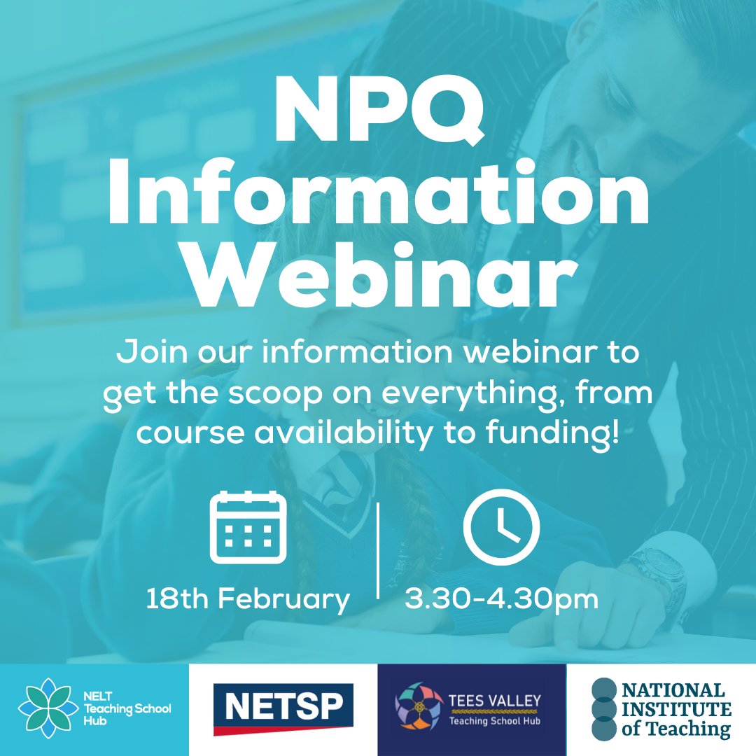 NELT Teaching School Hub tweet media