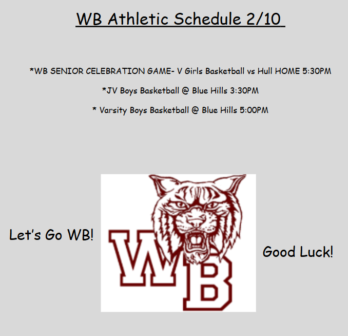 WBMSHS Athletics tweet media