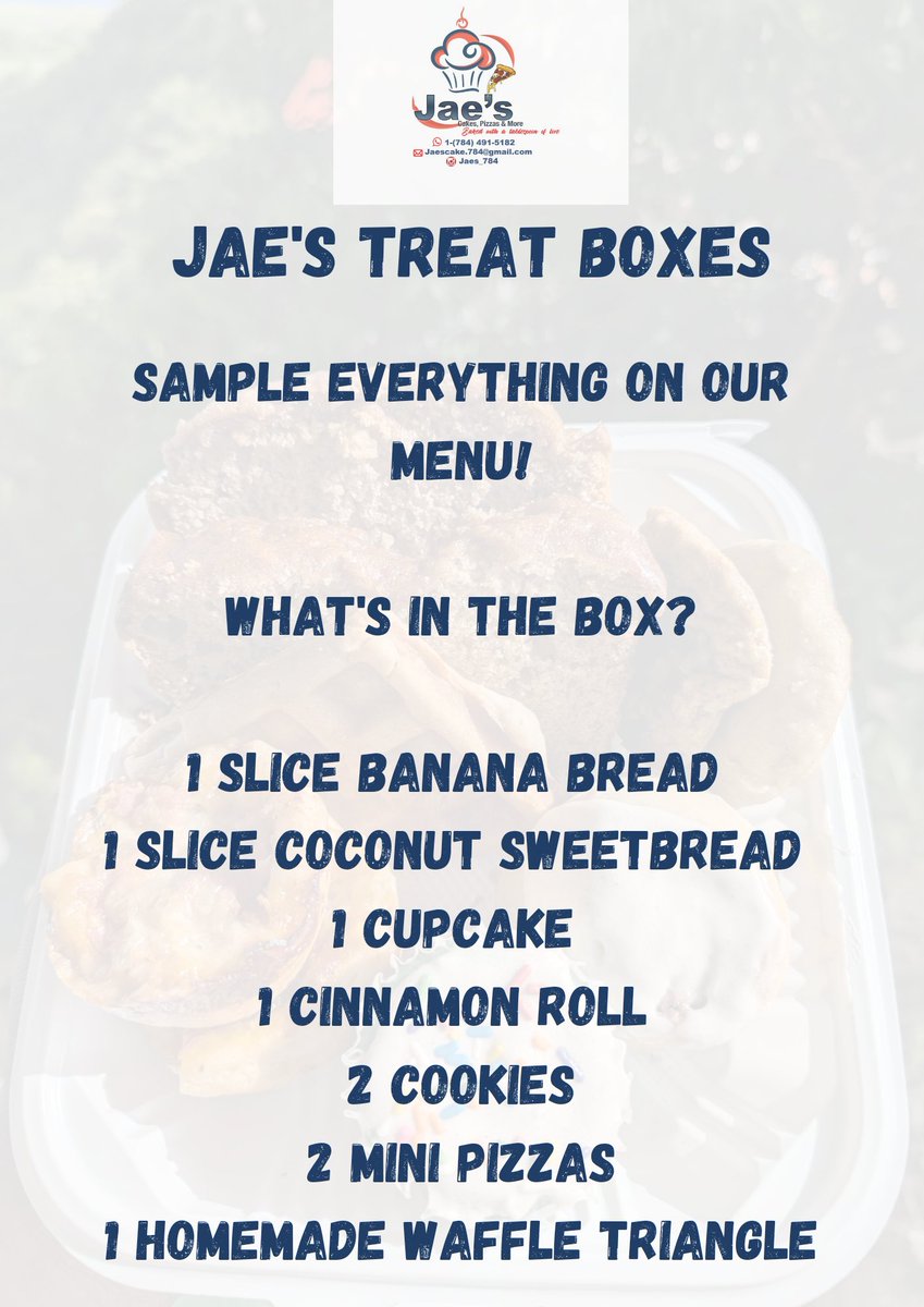 Jaes_784's tweet image. Treat yourself or your loved ones for Valentine's!

Orders for treat boxes for valentine's are open! Orders close on Wednesday at 12:00pm! 

All orders come with complimentary mini chocolates