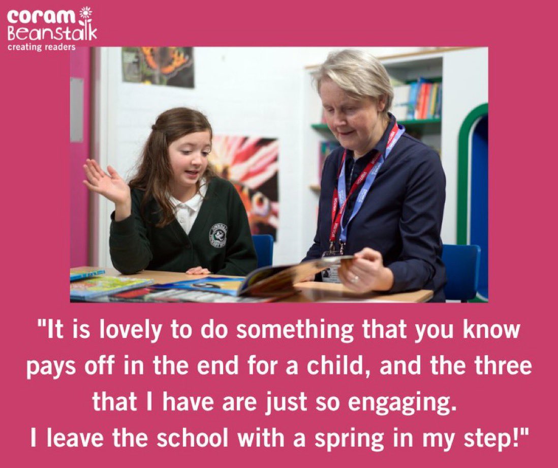 We’re urgently looking for new volunteers to become reading helpers in a primary school in  IP26 - Could you create a reader?
tinyurl.com/bddp75kr
Pls share <a href="/TheLynnNews/">Lynn News</a> <a href="/EDP24/">Eastern Daily Press</a> <a href="/edpkingslynn/">EDP King's Lynn</a> <a href="/swyllie/">sophie wyllie</a> <a href="/fenlandcit/">Fenland Citizen</a> <a href="/itvanglia/">ITV News Anglia</a> <a href="/MollyN_LynnNews/">Molly</a> <a href="/AliceH_LynnNews/">Alice Hobbs</a> <a href="/LucyCLynnNews/">Lucy Carter</a> 🙏🏼