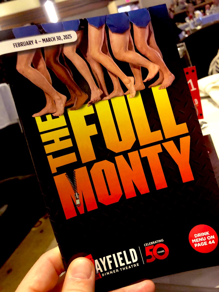 If you’re looking for a GREAT night out, check out “The Full Monty” at <a href="/MayfieldTheatre/">Mayfield Theatre</a>.  We saw the show Friday night and it was FANTASTIC.  #yeg