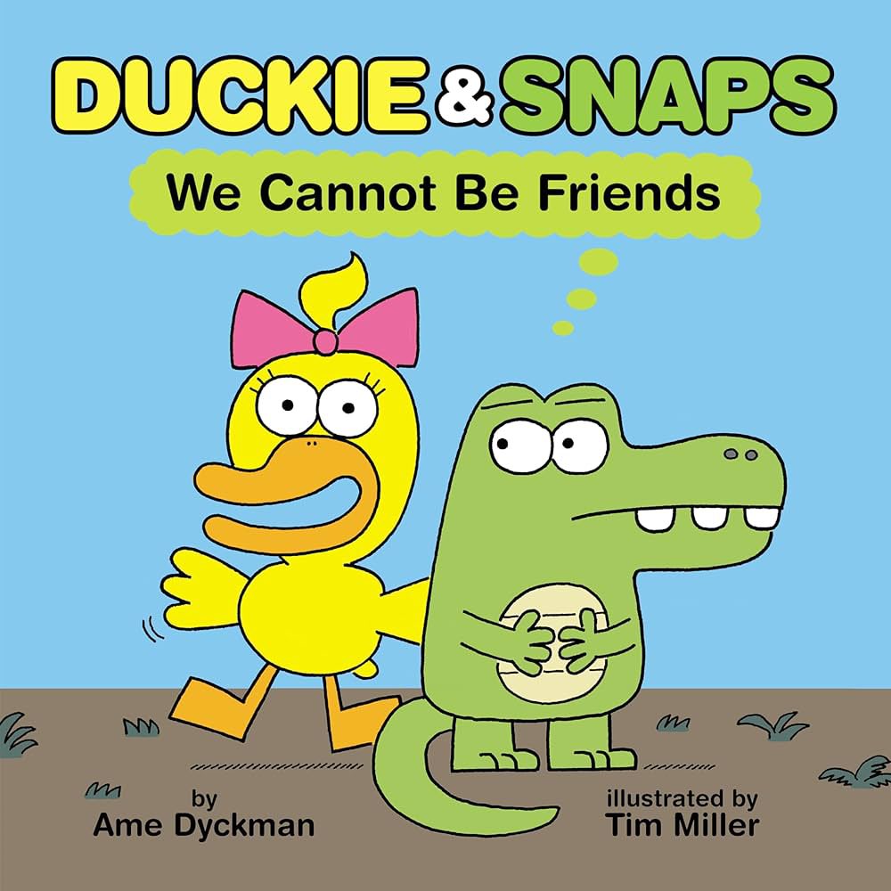 If YOU’RE an #EXTROVERT &amp; your bestie is an #INTROVERT (or vice versa), you’ll BOTH get a kick outta:

🐥DUCKIE &amp; SNAPS🐊 #1:
WE CANNOT BE FRIENDS

Unlikely duos FTW! 😂❤️! 

📝 by me
🎨 by #TimMiller
Orchard 📚, <a href="/Scholastic/">Scholastic</a> 
EVERYWHERE you ❤️ to get 📚! #kidlit #ValentinesDay
