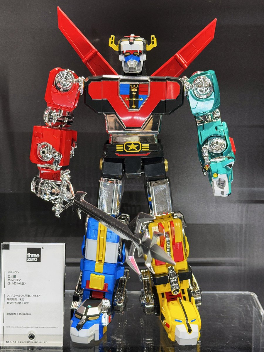 threezero ロボ道 ボルトロン ゴライオン