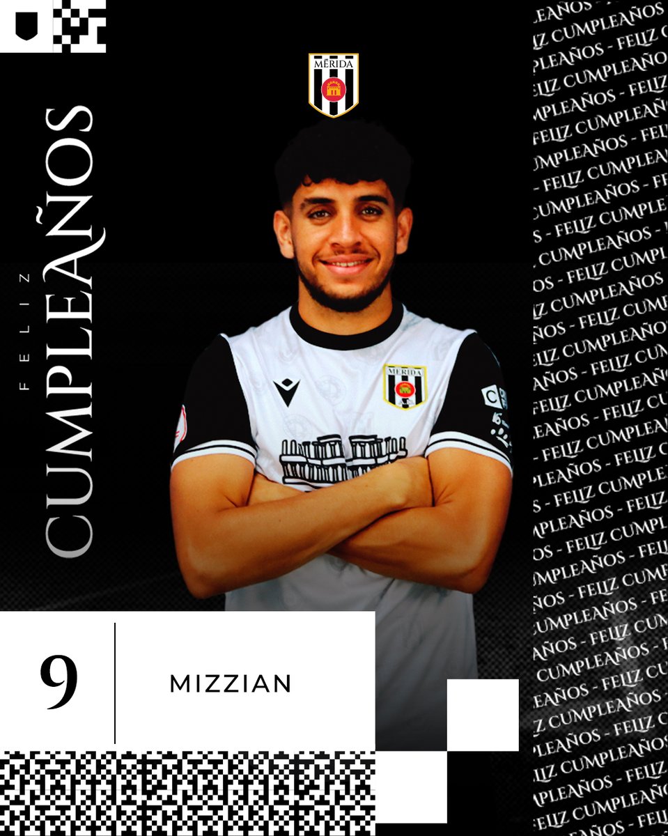 A.D. Mérida (@merida_ad) on Twitter photo 🎂 Hoy cumple años uno de nuestros romanos, que además está de vuelta 🔜✅
👏🏽¡Muchas felicidades <a href="/mizzian10/">Mohamed Mizzian</a>! ¡Lo celebramos el sábado todos juntos! 😉 🎂 Hoy cumple años uno de nuestros romanos, que además está de vuelta 🔜✅
👏🏽¡Muchas felicidades <a href="/mizzian10/">Mohamed Mizzian</a>! ¡Lo celebramos el sábado todos juntos! 😉