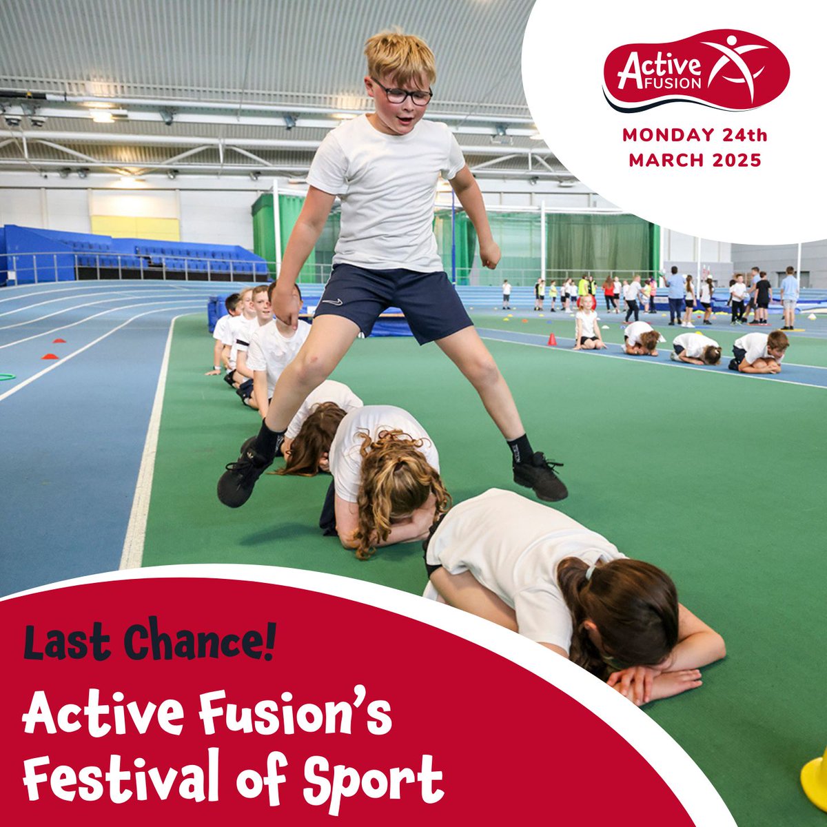 Active Fusion (@active_fusion) on Twitter photo Get ready for Active Fusion's Festival of Sport 2025 π
π
Monday 24th March 2025
π English Institute of Sport, Sheffield, S9 5DA
β° 9am - 3pm
π° Just Β£70 per school
Email daniel@activefusion.org.uk to claim your schoolβs place and be part of the excitement.
πΈ <a href="/gavinjoynt/">Gavin Joynt</a> Get ready for Active Fusion's Festival of Sport 2025 π
π
Monday 24th March 2025
π English Institute of Sport, Sheffield, S9 5DA
β° 9am - 3pm
π° Just Β£70 per school
Email daniel@activefusion.org.uk to claim your schoolβs place and be part of the excitement.
πΈ <a href="/gavinjoynt/">Gavin Joynt</a>