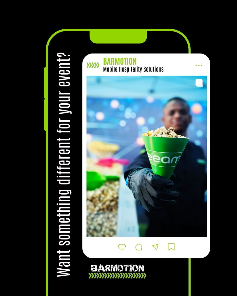 Our mobile bars are a game-changer! 🍹✨ 
Let us create a bespoke experience your guests will love.

#Barmotion #Eventspecialists #UniqueHospitality #BespokeBars #EventExcellence