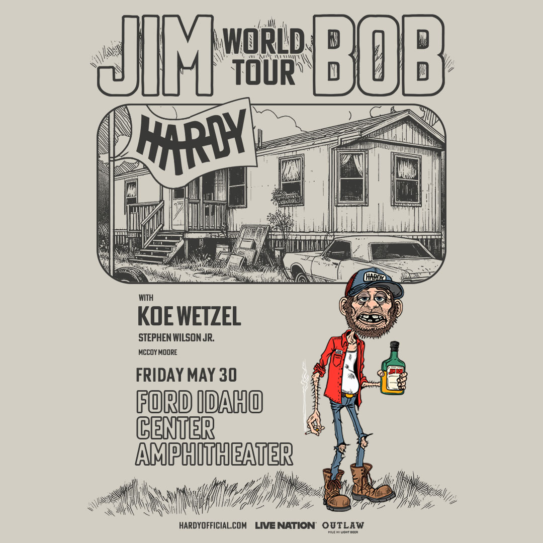 100.3 The X Rocks (@xrocksboise) on Twitter photo JUST ANNOUNCED: 100.3 The X Welcomes <a href="/HardyMusic/">HARDY</a> and the #JimBobWorldTour with <a href="/KoeWetzel/">Koe Wetzel</a> May 30th at <a href="/fordidahocenter/">Ford Idaho Center</a> Amphitheater. Tickets go on sale this Friday at 10 AM. JUST ANNOUNCED: 100.3 The X Welcomes <a href="/HardyMusic/">HARDY</a> and the #JimBobWorldTour with <a href="/KoeWetzel/">Koe Wetzel</a> May 30th at <a href="/fordidahocenter/">Ford Idaho Center</a> Amphitheater. Tickets go on sale this Friday at 10 AM.