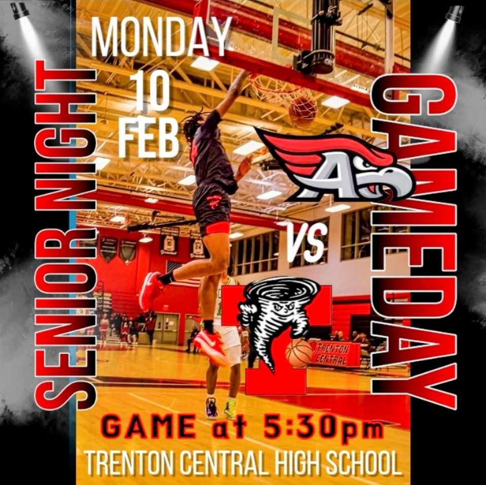 Trenton Central High Boys Basketball (NJ) (@tchsboysbball) on Twitter photo 🚨🌪 GAMEDAY🚨 SENIOR NIGHT!!!!! Back to action playing <a href="/ATownRedbirds/">Redbird Athletics</a> again today 5:30pm at TRENTON HIGH
JV 4pm
Freshman 5:30pm
Time to get back to it!!!!!!! 🚨🌪 GAMEDAY🚨 SENIOR NIGHT!!!!! Back to action playing <a href="/ATownRedbirds/">Redbird Athletics</a> again today 5:30pm at TRENTON HIGH
JV 4pm
Freshman 5:30pm
Time to get back to it!!!!!!!