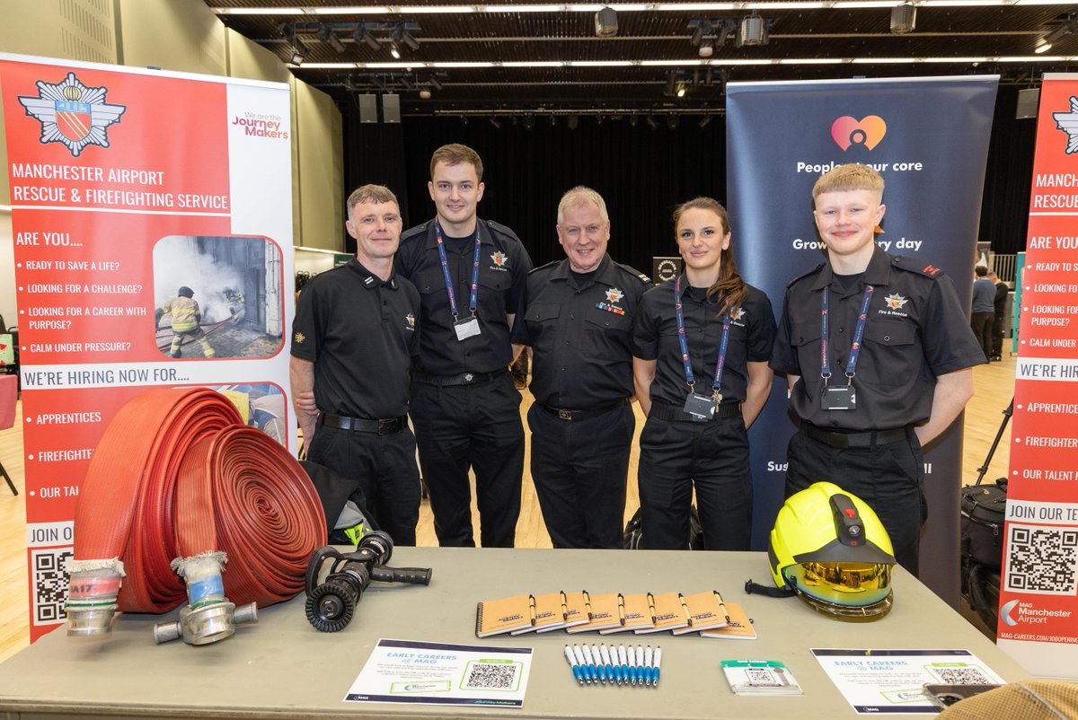 At Manchester Airport, we believe aviation is a sector in which people can forge long and fulfilling careers, and we’re proud to be a source of opportunity for the city region we serve and for our young people.
 
We were delighted to support the annual apprenticeship event at