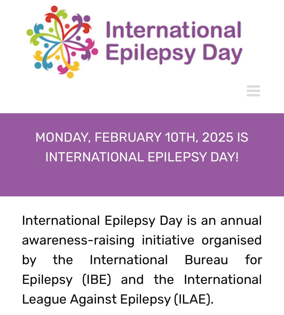 SEEP Epilepsia (@seepilepsia) on Twitter photo En el Día Internacional de la Epilepsia hacemos valer nuestro lema de este año “Epilepsia, un futuro esperanzador”
Desde el año 2015, cada segundo lunes de febrero se conmemora el Día Internacional de la Epilepsia para concienciar alrededor del mundo sobre esta enfermedad. En el Día Internacional de la Epilepsia hacemos valer nuestro lema de este año “Epilepsia, un futuro esperanzador”
Desde el año 2015, cada segundo lunes de febrero se conmemora el Día Internacional de la Epilepsia para concienciar alrededor del mundo sobre esta enfermedad.